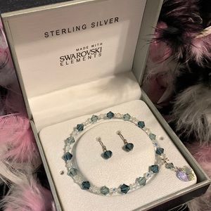 Bracelet with earrings